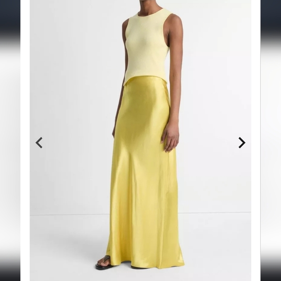 Vince Satin Maxi Skirt - Picture 3 of 4